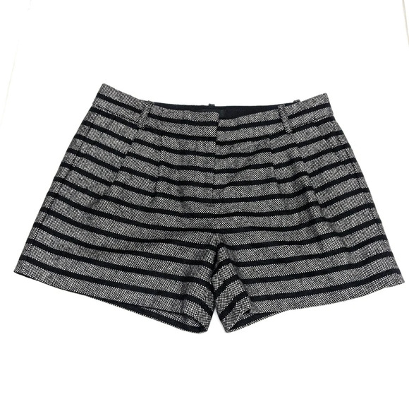 J.Crew Tweed Striped Shorts Size 4 - Picture 1 of 7